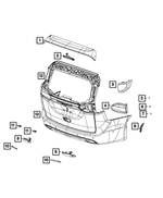 68228795AB - Electrical: Center High Mounted Stop Lamp for Mopar Image