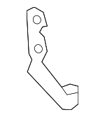 L1MZ7B147B - Cooling System: Inlet Tube Front Bracket for Ford: Explorer, Police Interceptor Utility Image