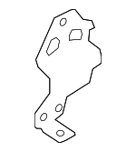 L1MZ7B147D - Cooling System: Outlet Tube Rear Bracket for Ford: Explorer, Police Interceptor Utility Image