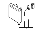 1K1820103E - HVAC: Evaporator Core for Volkswagen Image