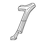 4923660 - Body: Windshield Frame for Saab: 9-3 Image