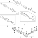 474554J030 - : Companion Flange for Kia Image