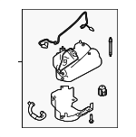 LR160433 - Emission System: Tank Assembly for Land Rover: Discovery, Range Rover, Range Rover Sport Image