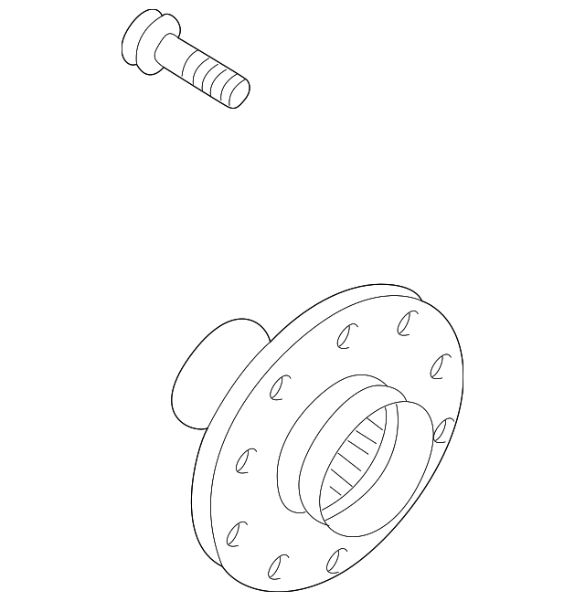 1990-2008 Subaru Hub Assembly 28469FE000 | Subaru Online Parts