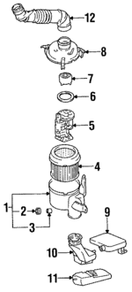 2811233000 - : Body Assembly for Hyundai: Elantra Image