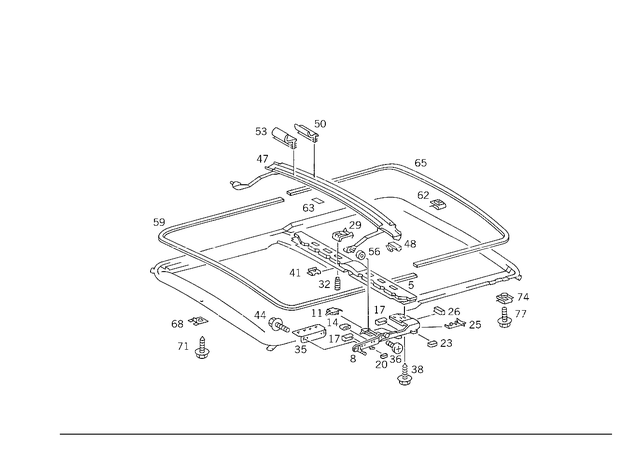 1247820698 - : Seal for Mercedes-Benz Image
