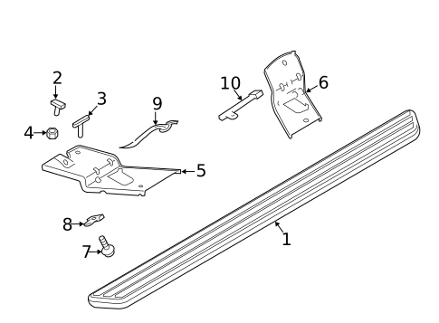 Running Board for 2018 Ford Explorer #0