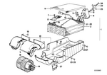 64111380572 - Heater and Air Conditioning: Plate for BMW Image