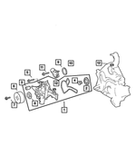 5097159AD - : Water Pump for Mopar Image