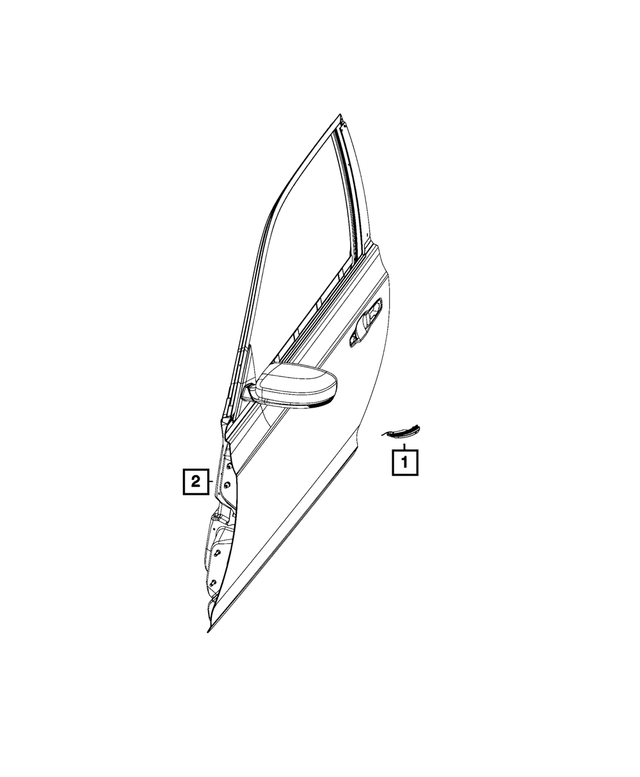 « 68170148AA – Electrical : Direction Feu, Côté Droit pour Mopar Image »