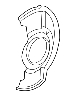 45255T6LH00 - Brakes: Splash Shield for Honda: Accord Image