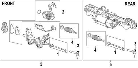 Steering Gear & Linkage for 2024 GMC Sierra EV #0