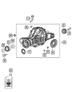 68084188AB - Rear Axle; 230 MM; Differential and Drive Line: Axle Vent for Mopar Image