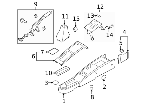 Parking Brake for 2011 Chevrolet Aveo5 #0