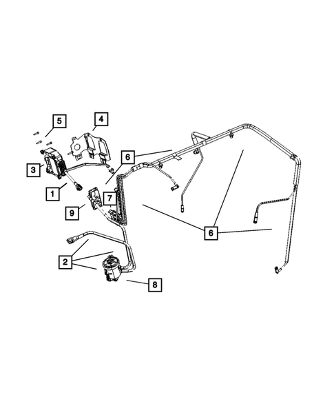 Emission Harness for 2008 Dodge Caliber #0