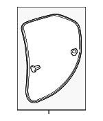 12776410 - Body: Door Weather-strip for Saab: 9-5 Image