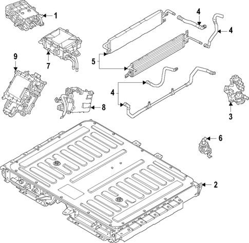 Battery for 2025 Lincoln Corsair #0