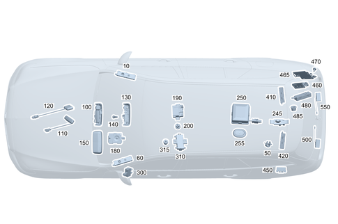 Antenna, Antenna Amplifier and Wiring Harnesses for 2026 Mercedes-Benz E53 AMG #0