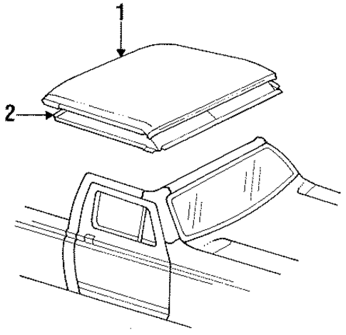 Roof for 1985 Ford Ranger #0