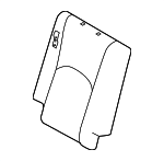894602J800ACN - Body: Seat Back Cover for Kia: Borrego Image