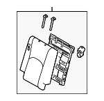 894002J800ACN - Body: Seat Back Assembly for Kia: Borrego Image
