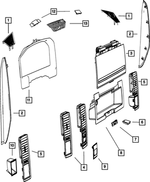Instrument Panel Bin, Right