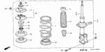 90117S3Y000 - Chassis: BOLT, FLANGE (14X70) for Honda Image