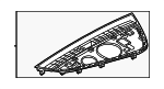 8W1819635B6PS - Body: Defroster Panel for Audi Image
