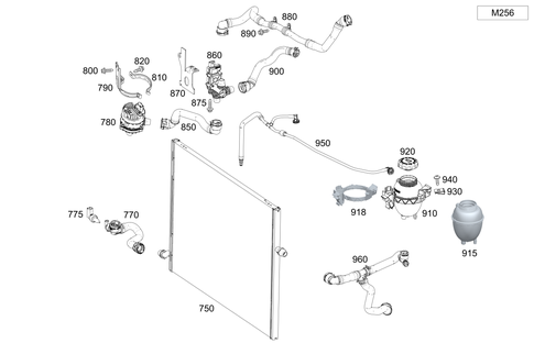 Air Pump, Water Pump and Detachable Body Components for 2020 Mercedes-Benz CLS53 AMG #0