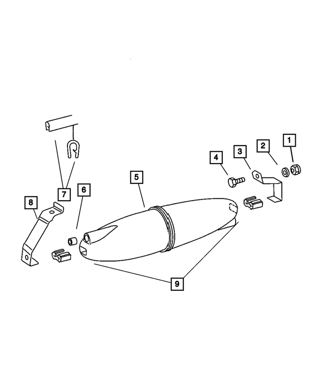 5119357AA - Service Brakes: Vacuum Reservoir for Mopar Image