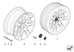 36116764623 - : Wheel, Alloy for BMW Image