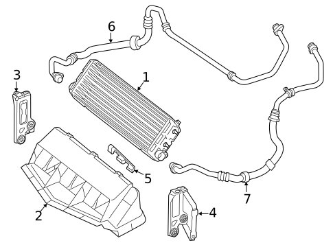 Oil Cooler for 2015 Mercedes-Benz SL 65 AMG&reg; #0