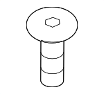 7129905491 - Body: Striker Screw for BMW: 328d xDrive, 328i GT xDrive, 328i xDrive, 330i GT xDrive, 330i xDrive, 335i GT xDrive, 340i GT xDrive, 428i Gran Coupe, 428i xDrive Gran Coupe, 430i Gran Coupe, 430i xDrive Gran Coupe, 435i Gran Coupe, 435i xDrive Gran Coupe, 440i Gran Coupe, 440i xDrive Gran Coupe Image