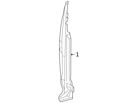 Center Pillar for 2004 Dodge Sprinter 3500 #0