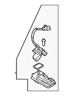 99240P1250 - : Rear Camera for Kia: Sportage Image