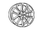 6XJ072XFAA - : Wheel Alloy for Jeep: Grand Cherokee, Grand Cherokee WK Image