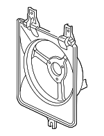 38615RCAA00 - HVAC: A/C Condenser Fan Shroud for Honda: Accord Image