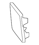 521290D050 - Body: Access Cover for Toyota: Yaris Image