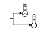 90037831001 - Engine: Motor Mount Bolt for Porsche Image