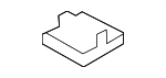 AD1361 - Suspension: Motorcraftâ„¢ Front Bracket Bumper for Ford Image