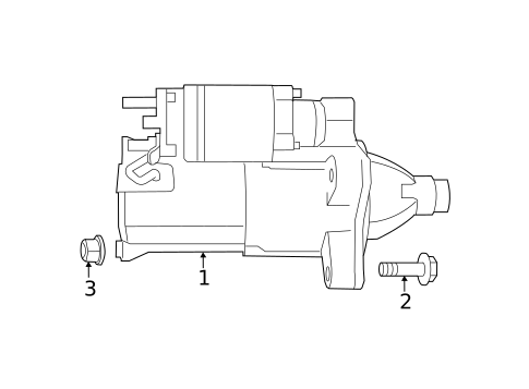 Starter & Related Components for 2022 Jeep Gladiator #0