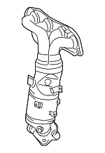 250510H040 - Exhaust: Exhaust Manifold for Toyota: Camry, Solara Image