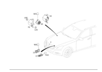 212821015164 - Electrical System: Impact Sensor, Ped. Prot for Mercedes-Benz: C250, C350, C63 AMG, E250, E350, E400, E550, E63 AMG, E63 AMG S, SL400, SL450, SL550, SL63 AMG, SL65 AMG, SLC300, SLK250, SLK300, SLK350, SLK55 AMG Image