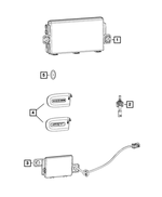 68234229AD - Electrical: Hub Receiver for Mopar Image