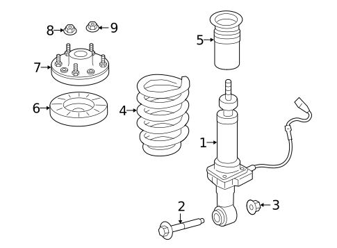 Shocks & Components for 2015 Ford Expedition #2