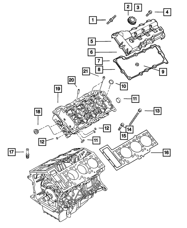 68029300AA - Engine 2.7L Six Cylinder: O Ring for Mopar Image image