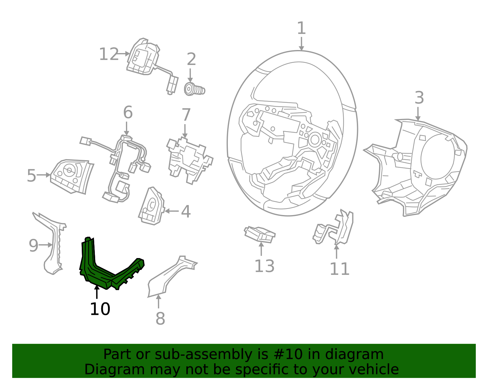 78540-THR-A41ZA - 2018-2025 Honda - Garnish Center *NH892L* (Mirror ...