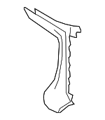 78542THRA11ZA - Steering: Side Trim for Honda: Odyssey, Passport, Pilot, Ridgeline Image