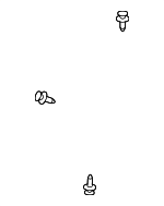 808501FA0A - Body: Door Weather-strip Clip for Nissan: Cube Image