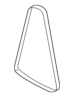 BPE815908 - Cooling System: AC Belt for Mazda: Miata Image